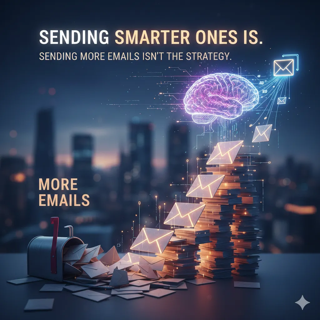 Sending More Emails Isn’t the Strategy. Sending Smarter Ones Is.
