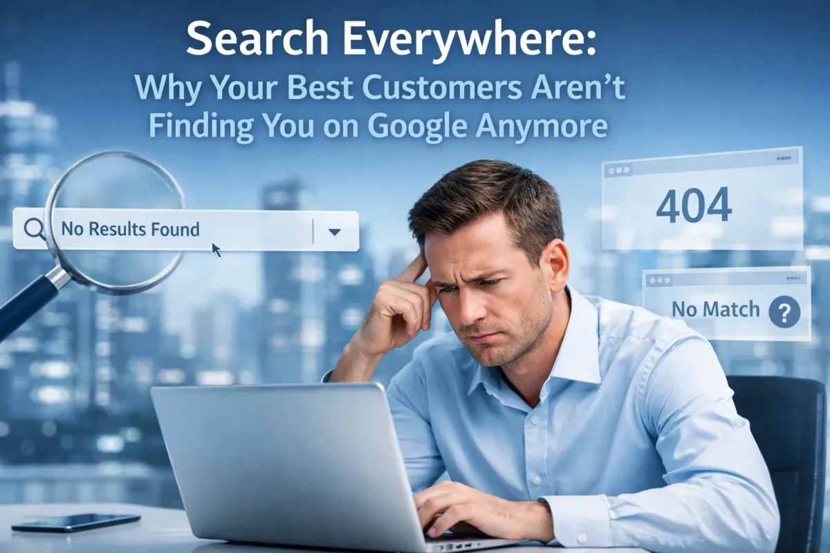 Search Everywhere: Why Your Best Customers Aren't Finding You on Google Anymore