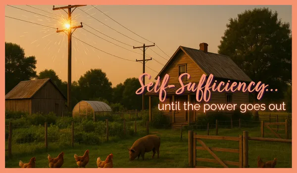Self-Sufficiency... until the power goes out!
