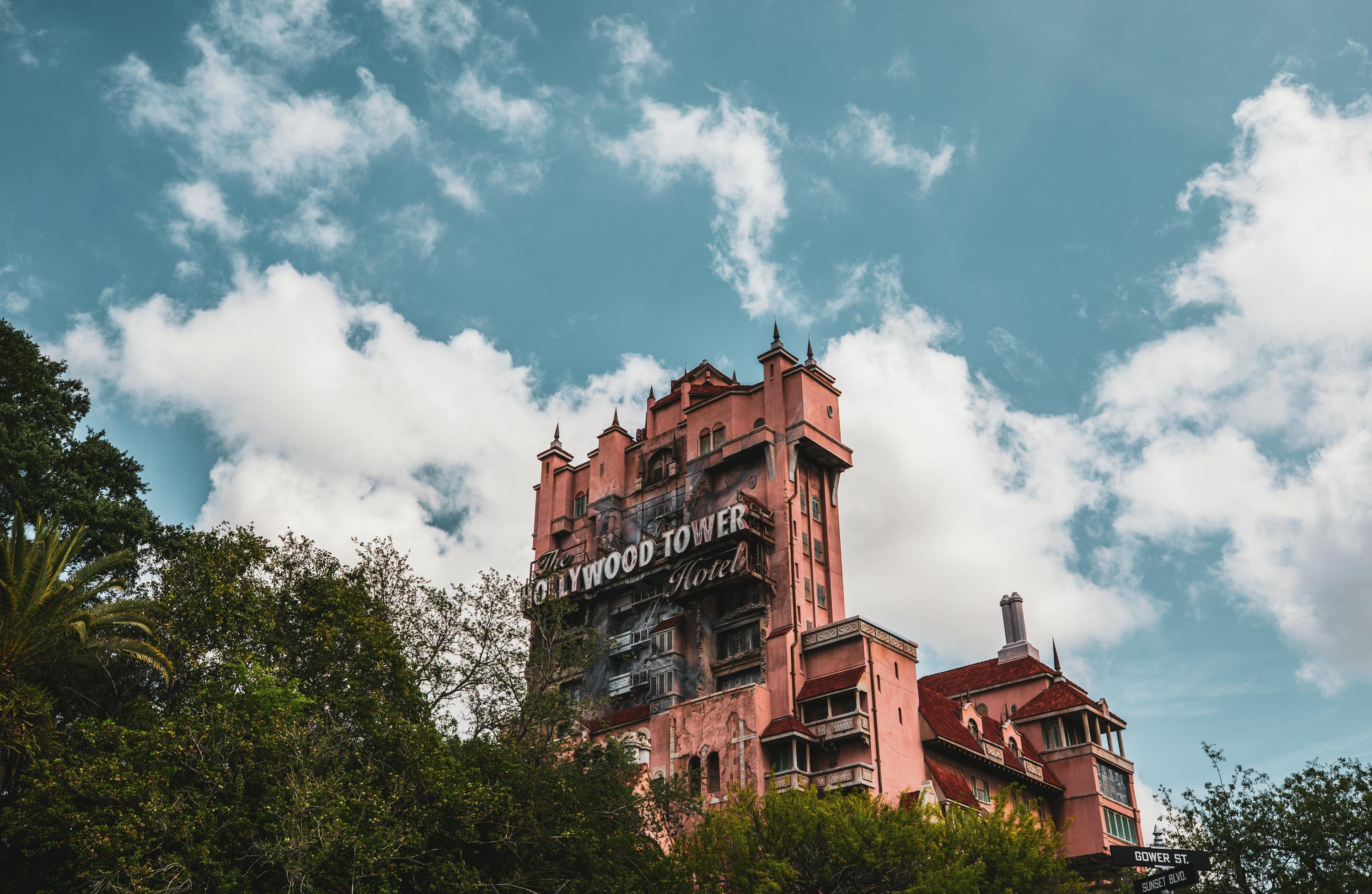 The Hollywood Tower Hotel at Disneyland Paris