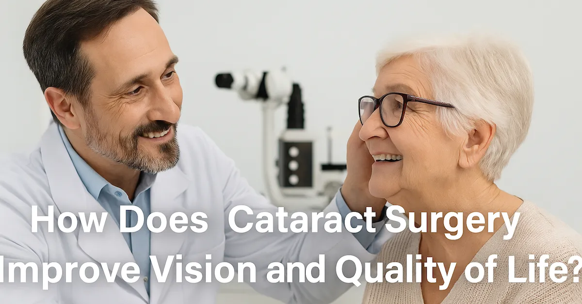 How Does Cataract Surgery Improve Vision and Quality of Life?