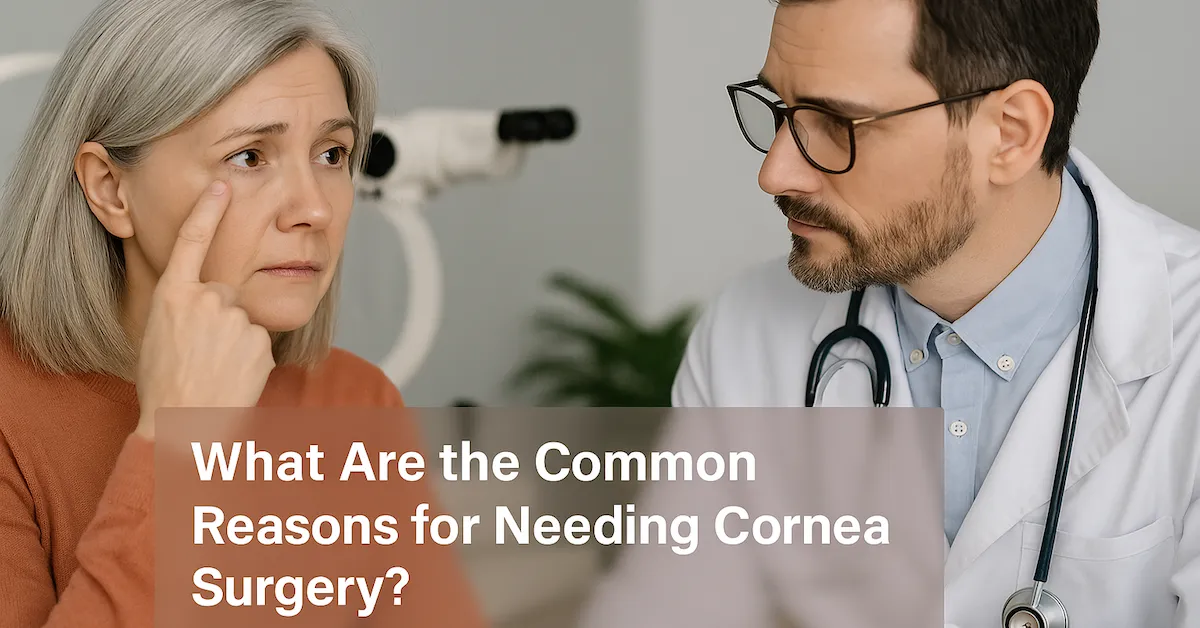 What Are the Common Reasons for Needing Cornea Surgery? 