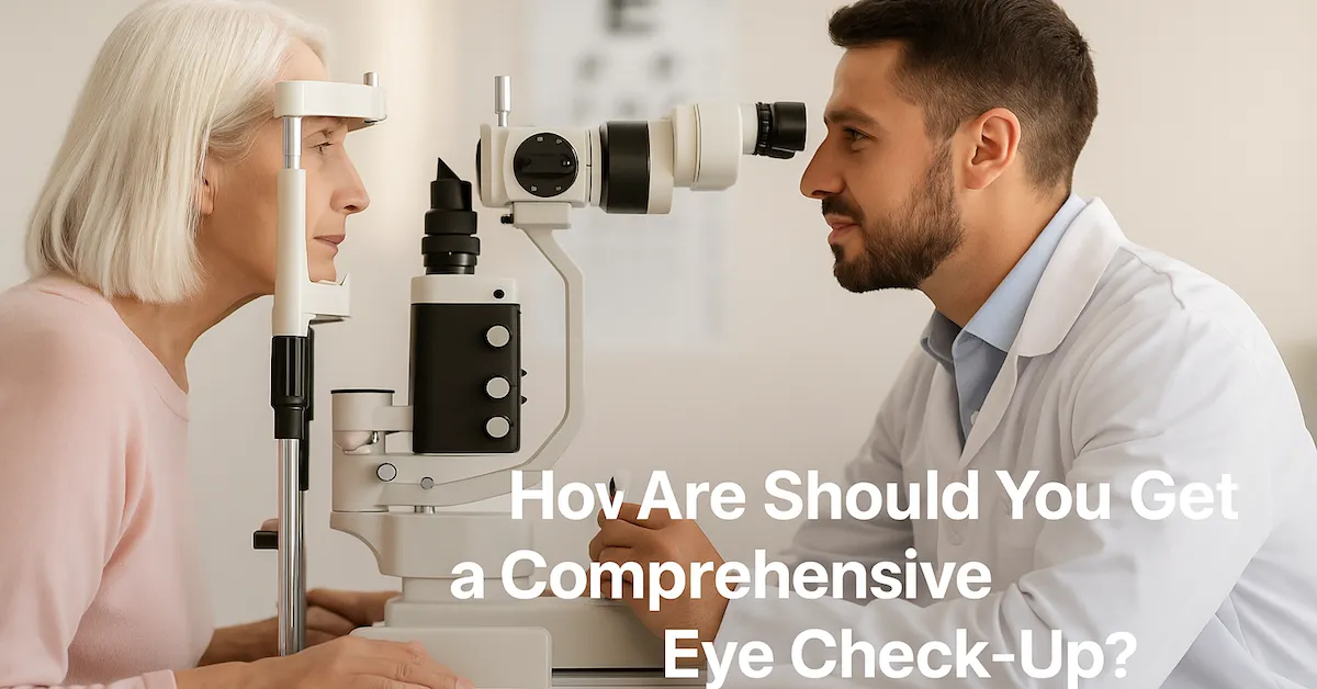 How Often Should You Get a Comprehensive Eye Check-Up?