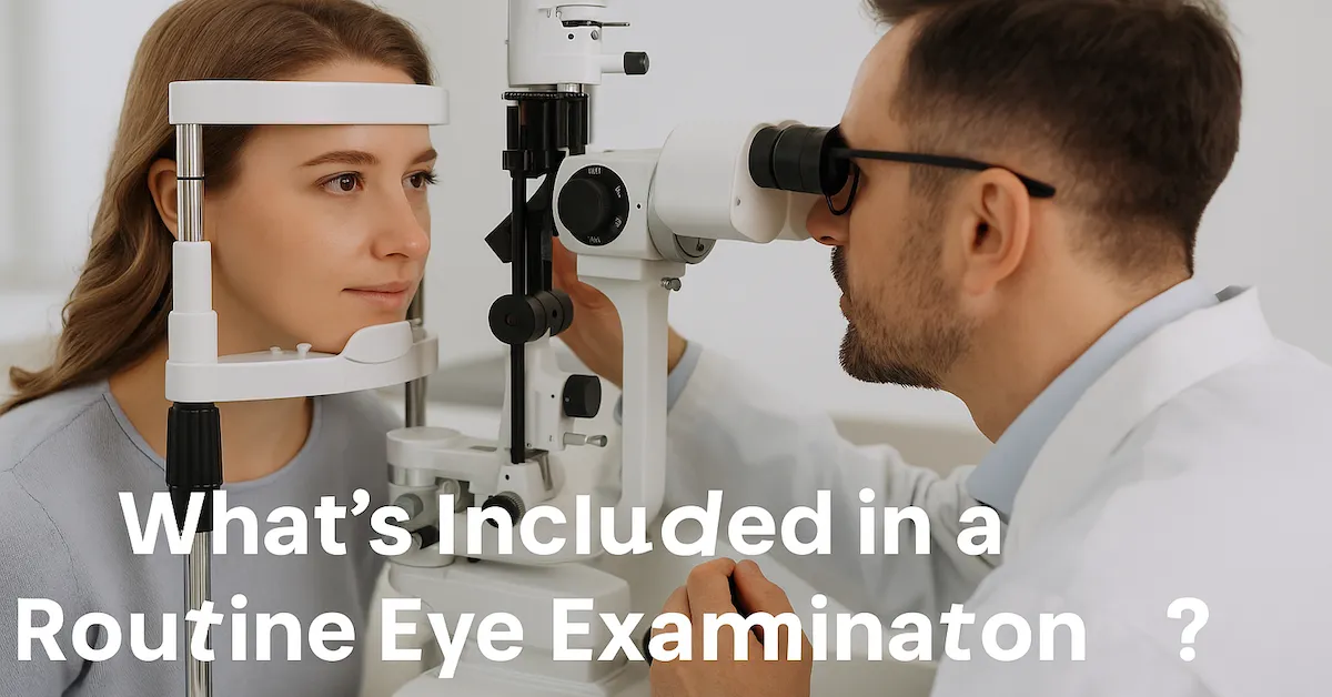 What’s Included in a Routine Eye Examination?