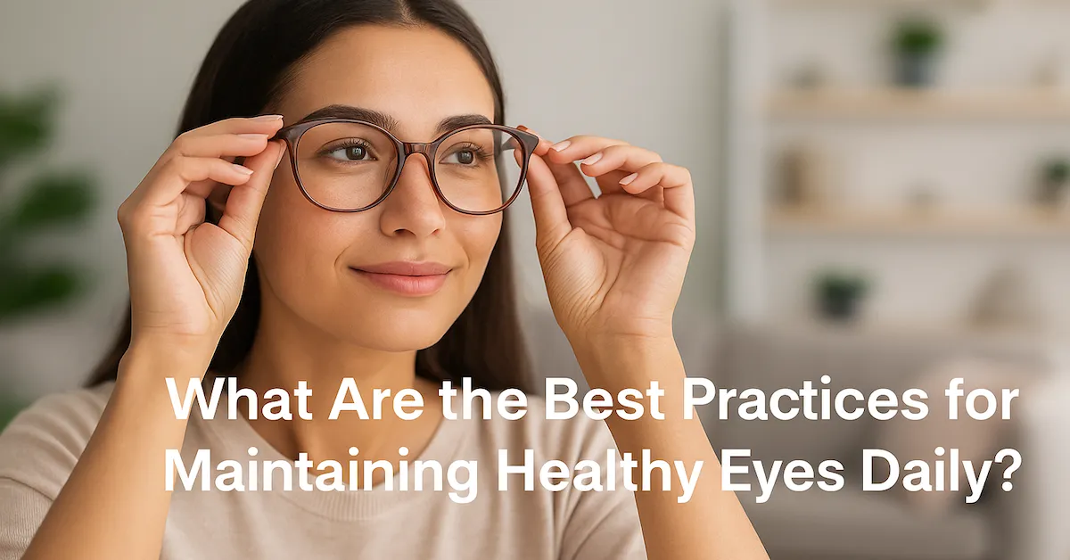 What Are the Best Practices for Maintaining Healthy Eyes Daily?