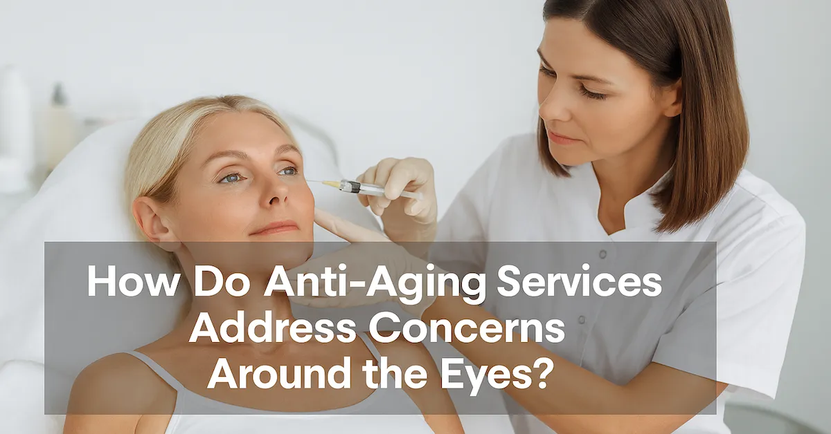 How Do Anti-Aging Services Address Concerns Around the Eyes?