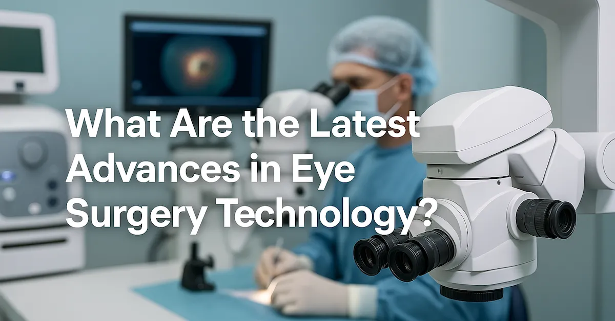What Are the Latest Advances in Eye Surgery Technology?