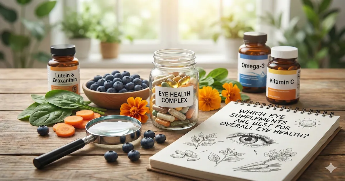 Which Eye Supplements Are Best for Overall Eye Health?
