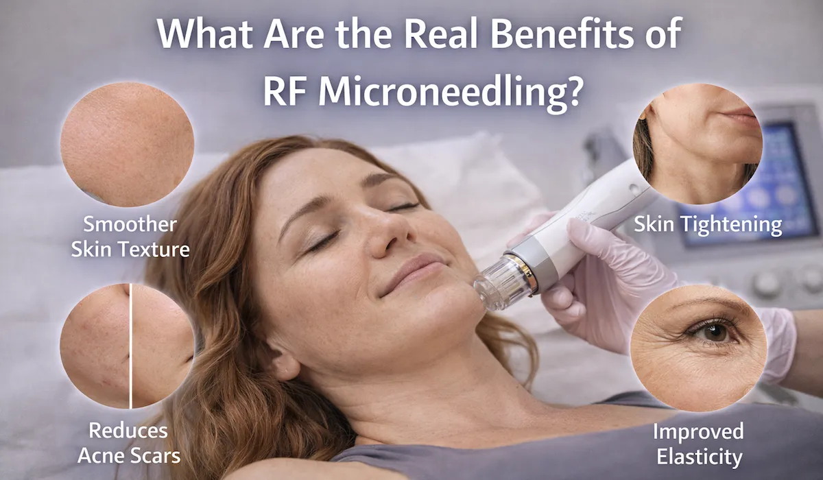 Real Benefits of RF Microneedling