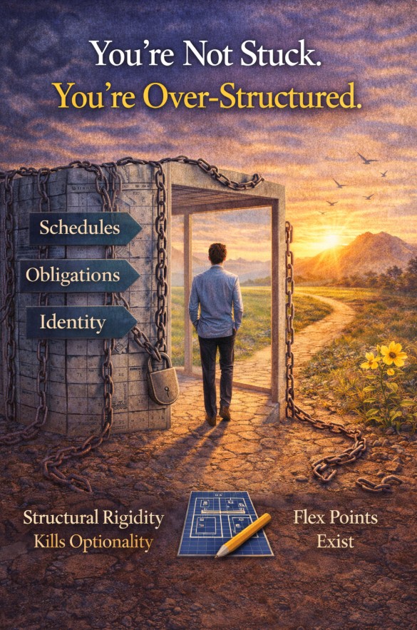 You're not Stuck - Just Over Structured 