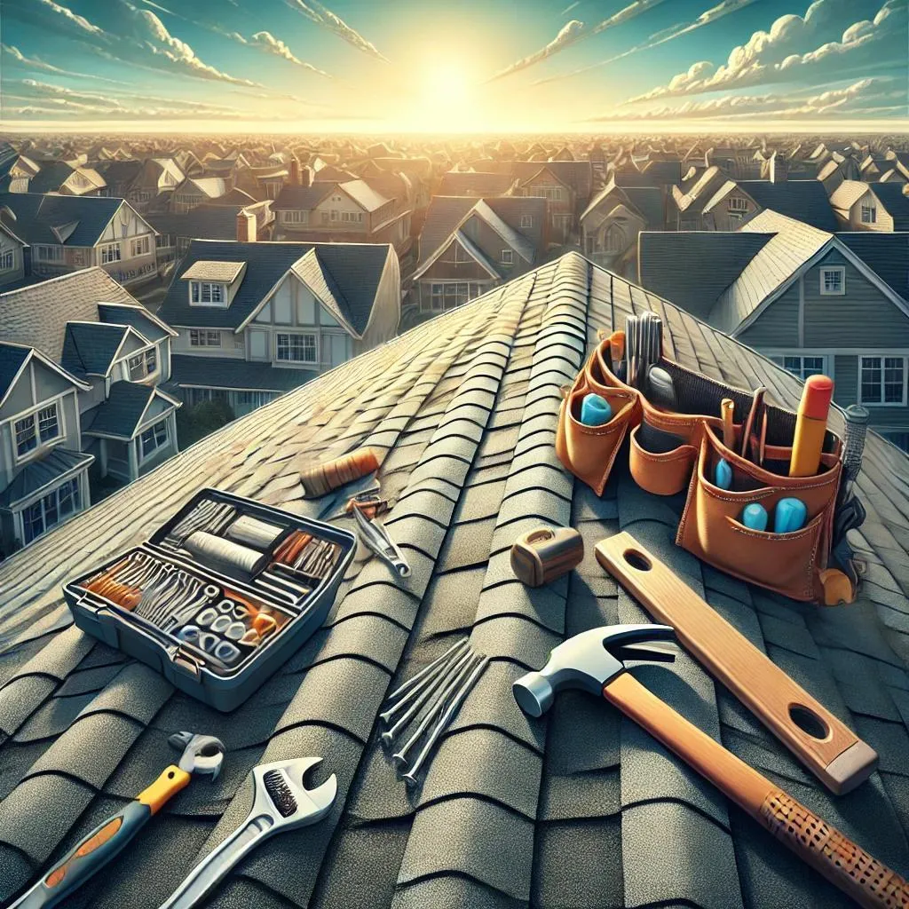 Roof repair services in Norman, Nebraska