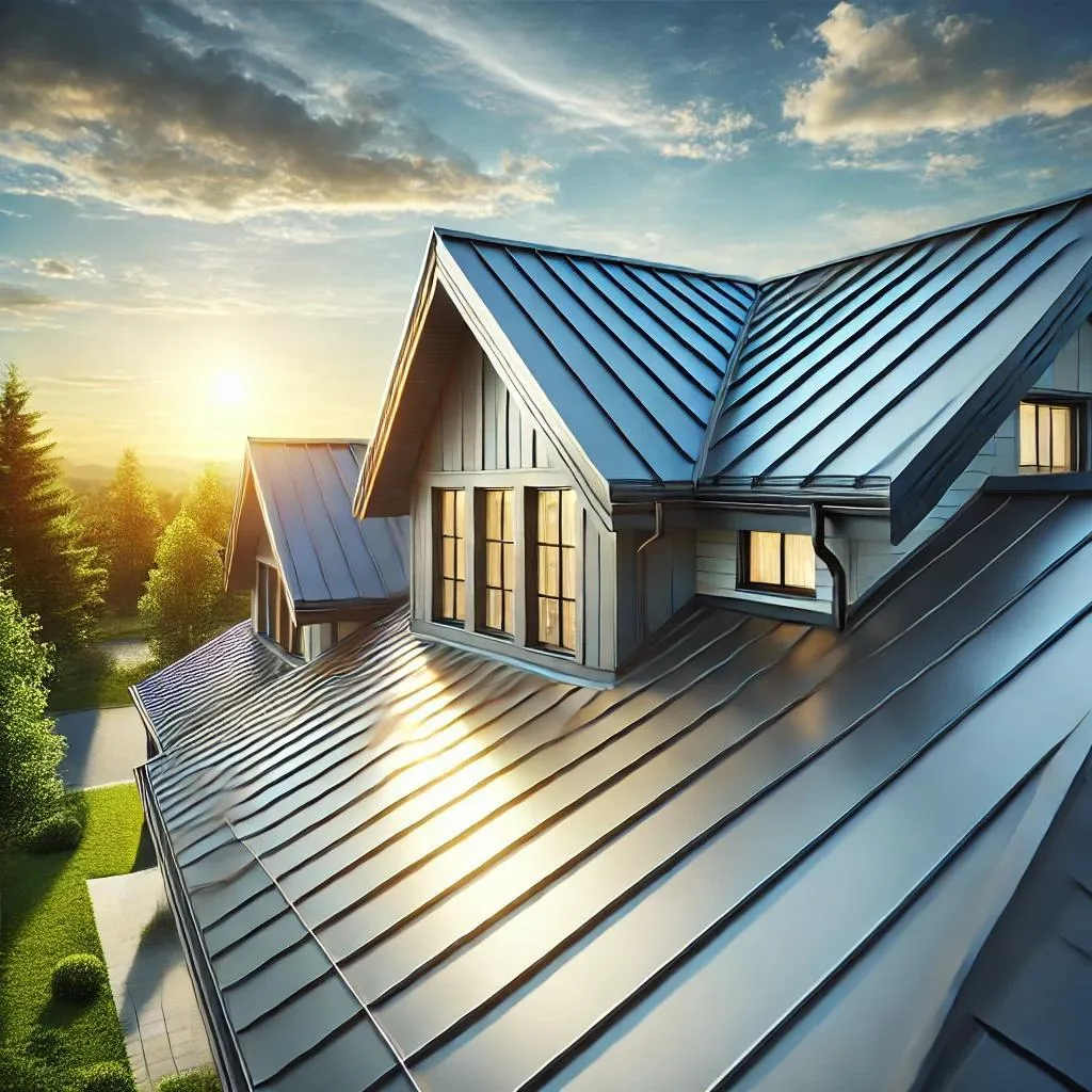 Metal roofing installation in Blue Hill, Nebraska