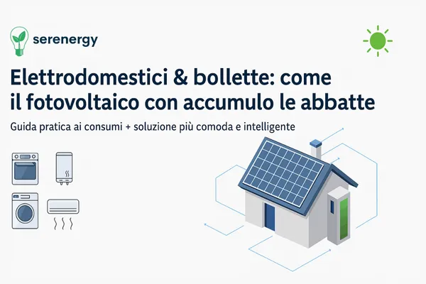 8 Elettrodomestici che fanno “schizzare” le bollette: guida ai consumi e perché il fotovoltaico li abbatte