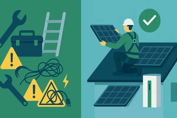 Fotovoltaico “fai da te”: tutto quello che c’è da sapere (e perché conviene farlo in modo professionale)