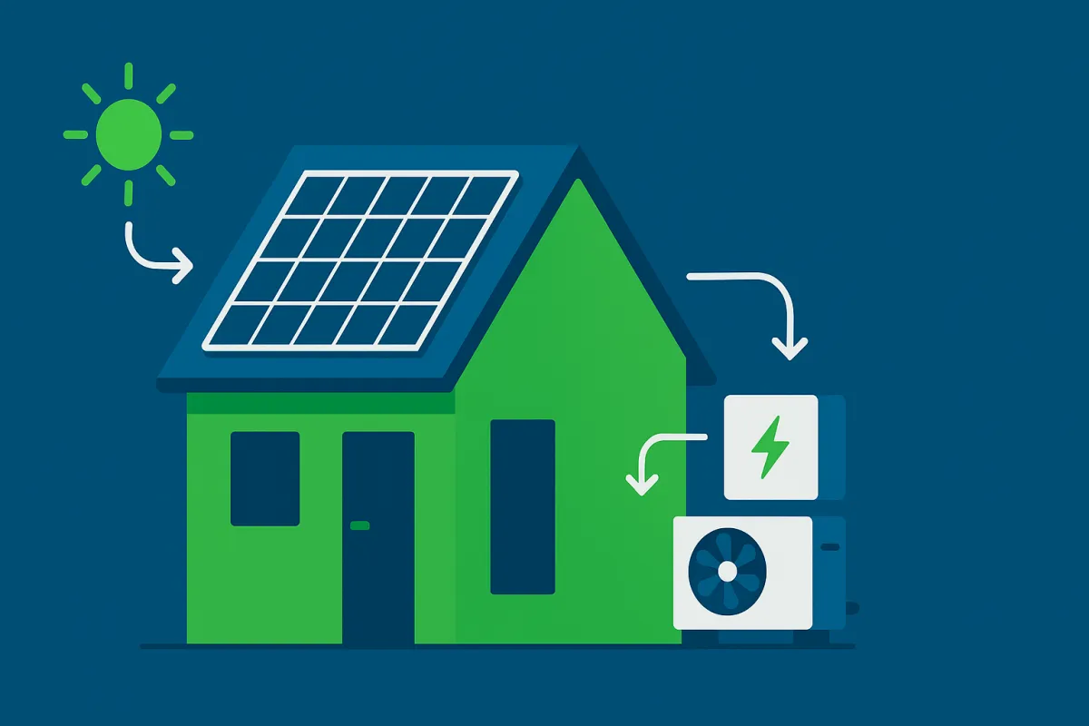 Pompa di calore e fotovoltaico: tutto quello che devi sapere (spiegato semplice)