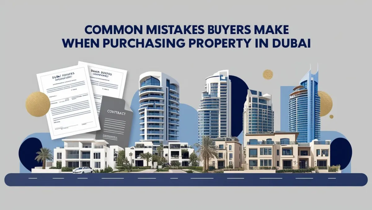 Common Mistakes Buyers Make When Purchasing Property in Dubai