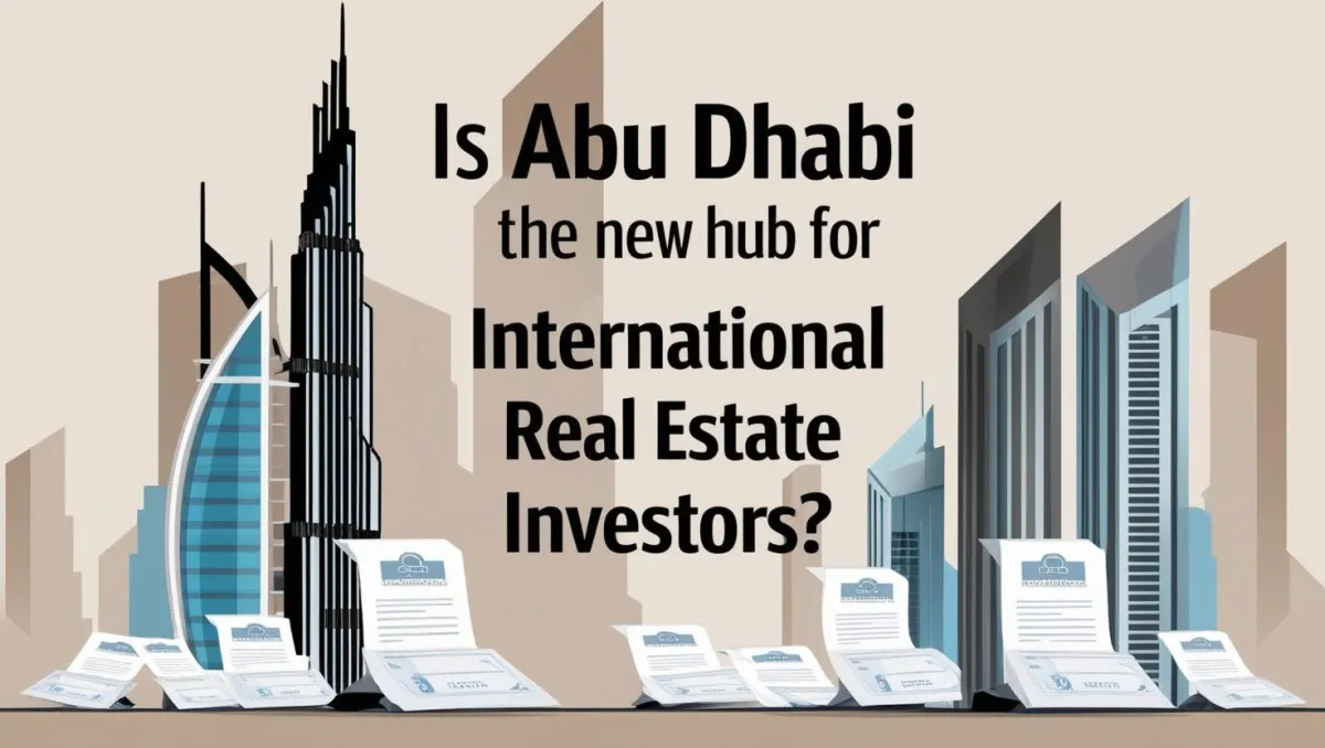 Is Abu Dhabi the new hub for international Real Estate Investors?