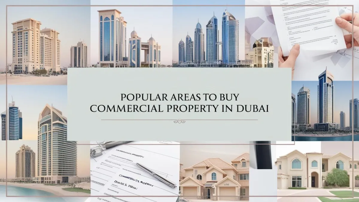 Popular Areas to Buy Commercial Property in Dubai