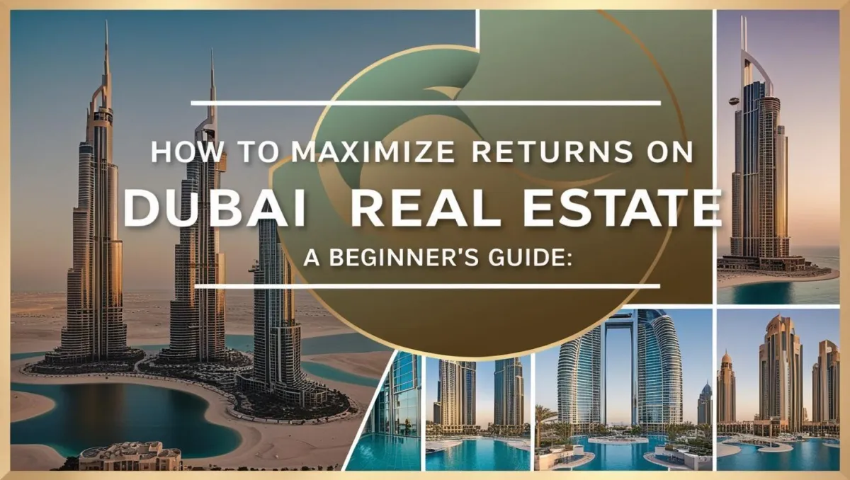 How to maximize returns on Dubai Real Estate: A beginner's guide?