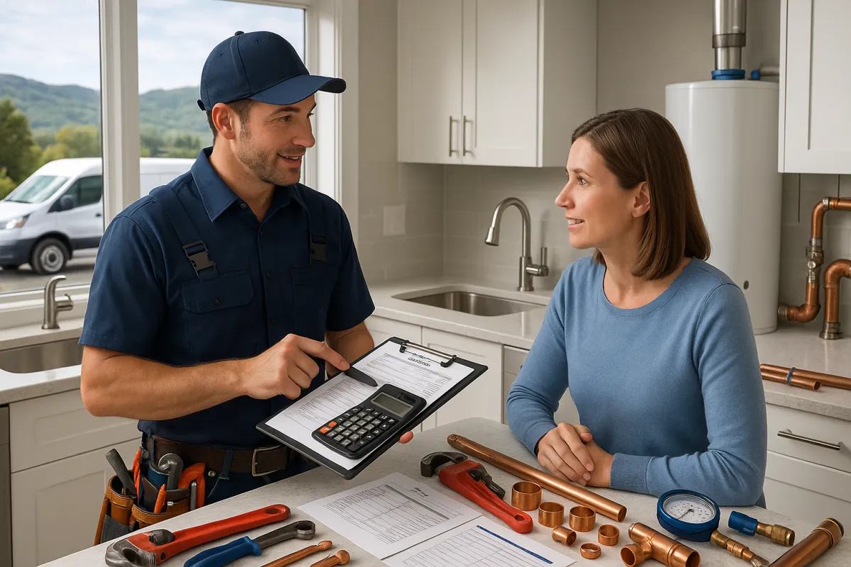 What Will You Pay? Average Plumber Rates in Parkersburg, WV