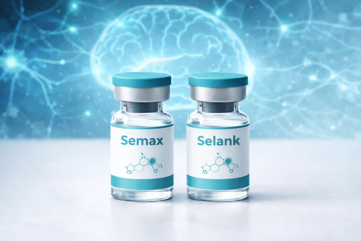 Cognitive Stack Semax Selank peptides for brain optimization and mental performance