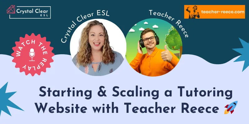 Starting and Scaling a Website as an Independent ESL Teacher