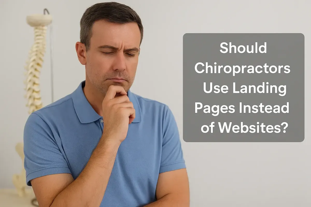 Should Clinics Use Landing Pages Instead of Websites?