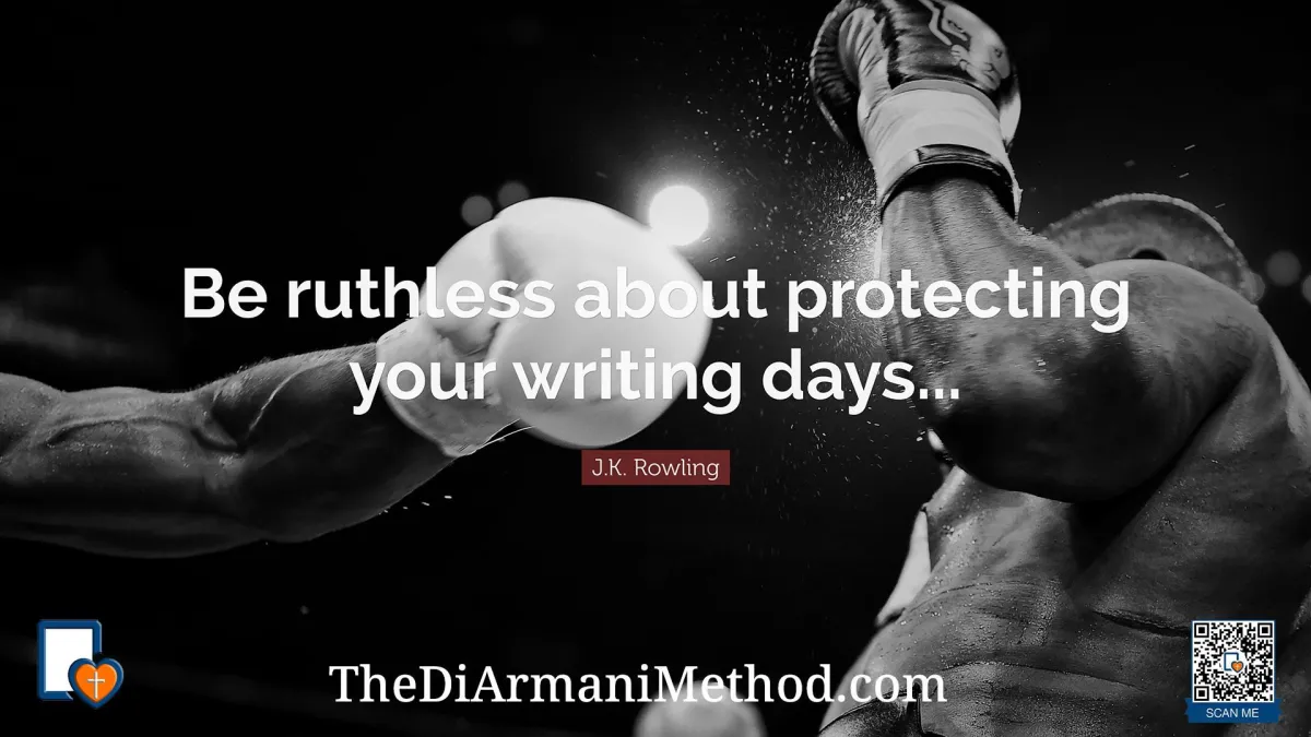 Value Your Book, Value Your Time: Make Writing a Priority