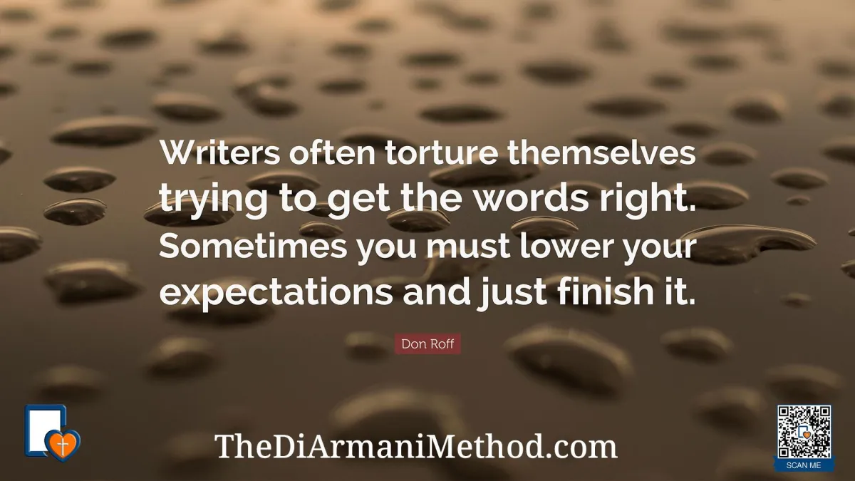 Break Free from Perfectionism: Fast-Track Your First Draft Completion