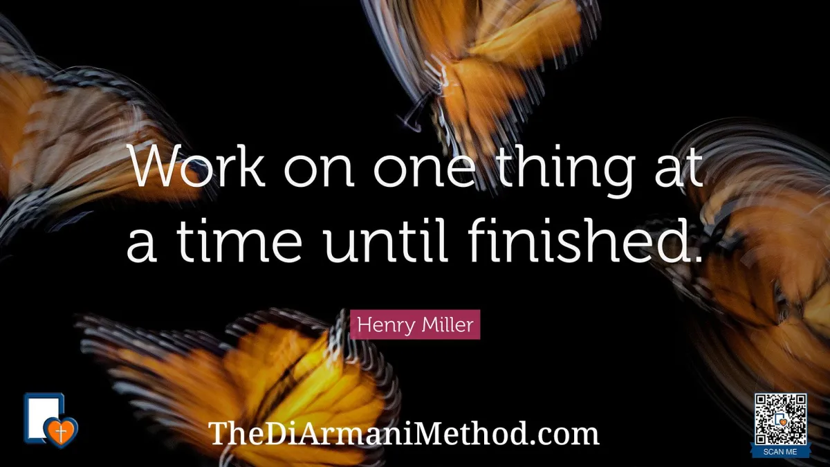 Mastering Focus: How One Task at a Time Leads to Writing Success