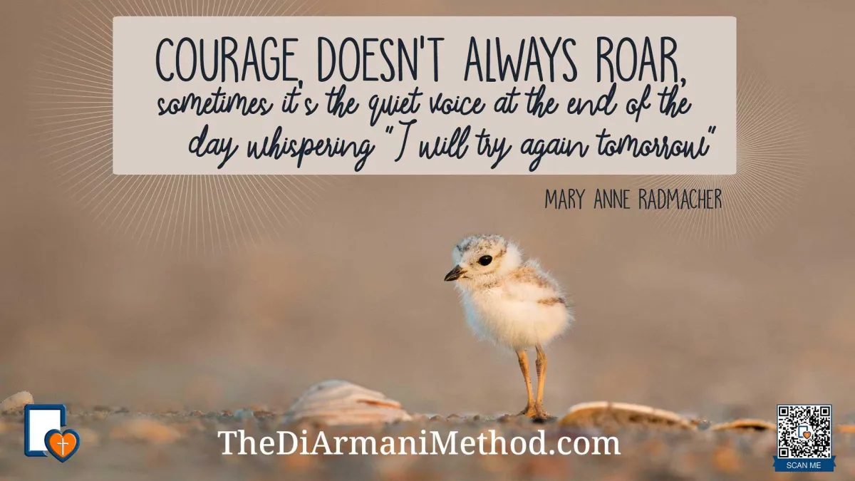 When the Day Ends, Courage Begins: Embracing the Power of Tomorrow