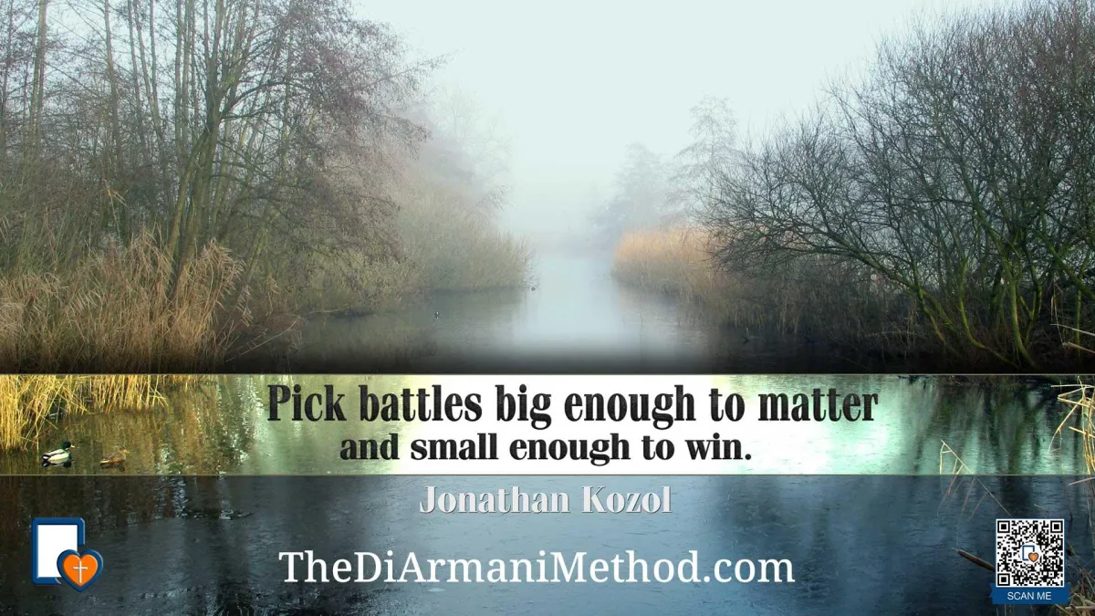 The Art of Goal Setting: Choosing Battles Worth Fighting
