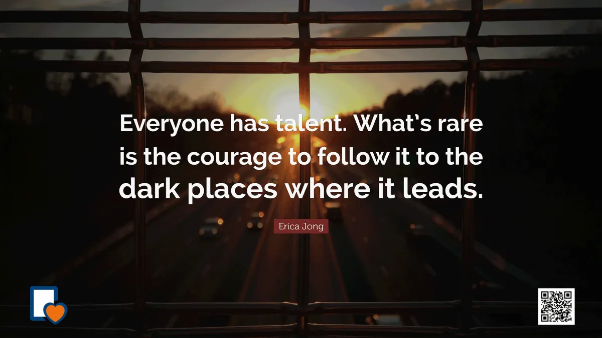 Own Your Talent, Embrace Your Courage and Conquer Your Writing Journey