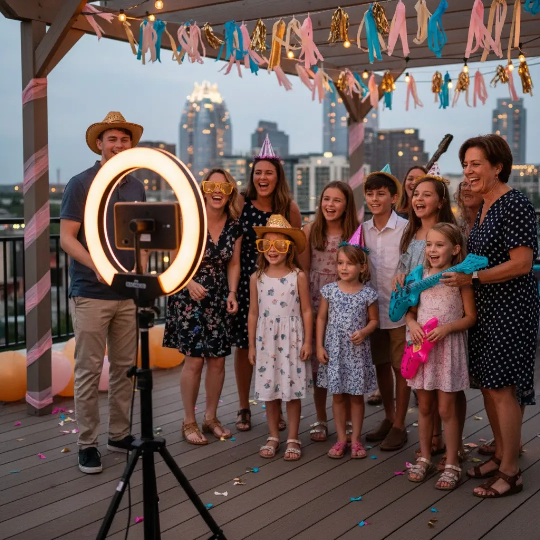 The Ultimate Austin Birthday Party Ideas Add a Photo Booth for Fun | Hey Honey Booths 