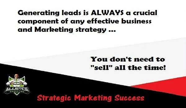 Offers for Leads and NOT for Sales can work too