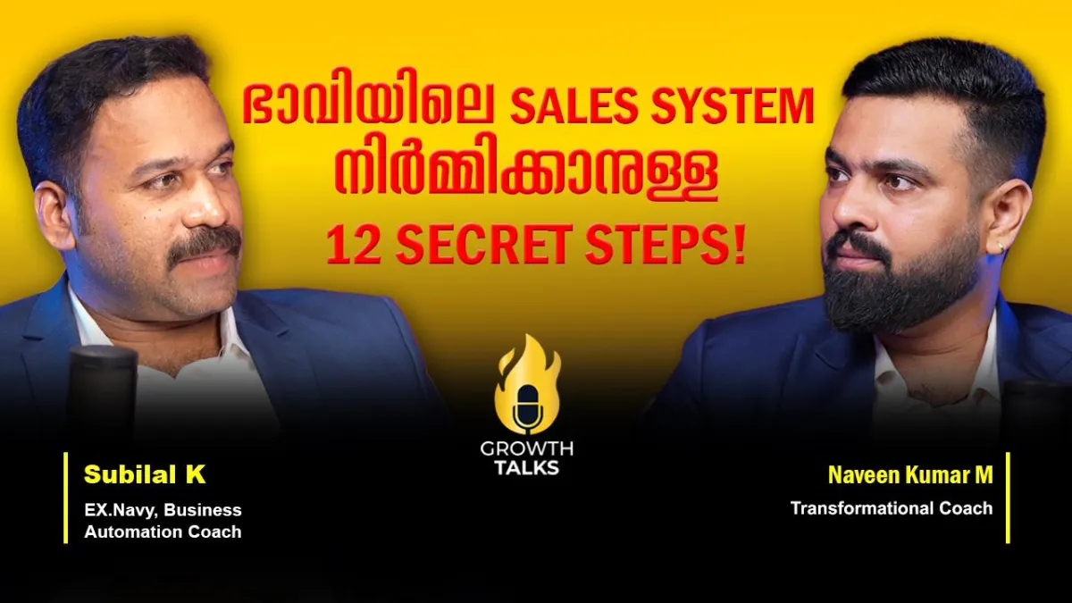 12 Steps to build a Futuristic sales team- Naveen Inspires