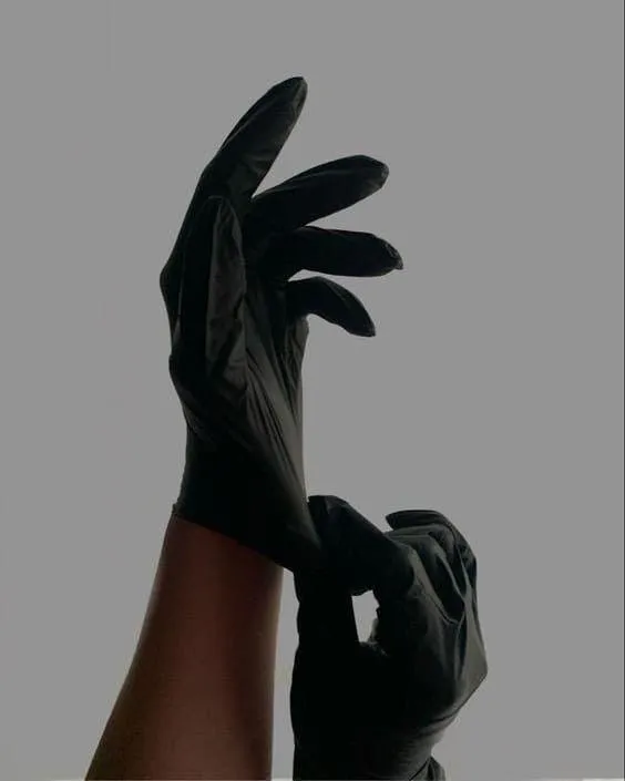 Wax gloves