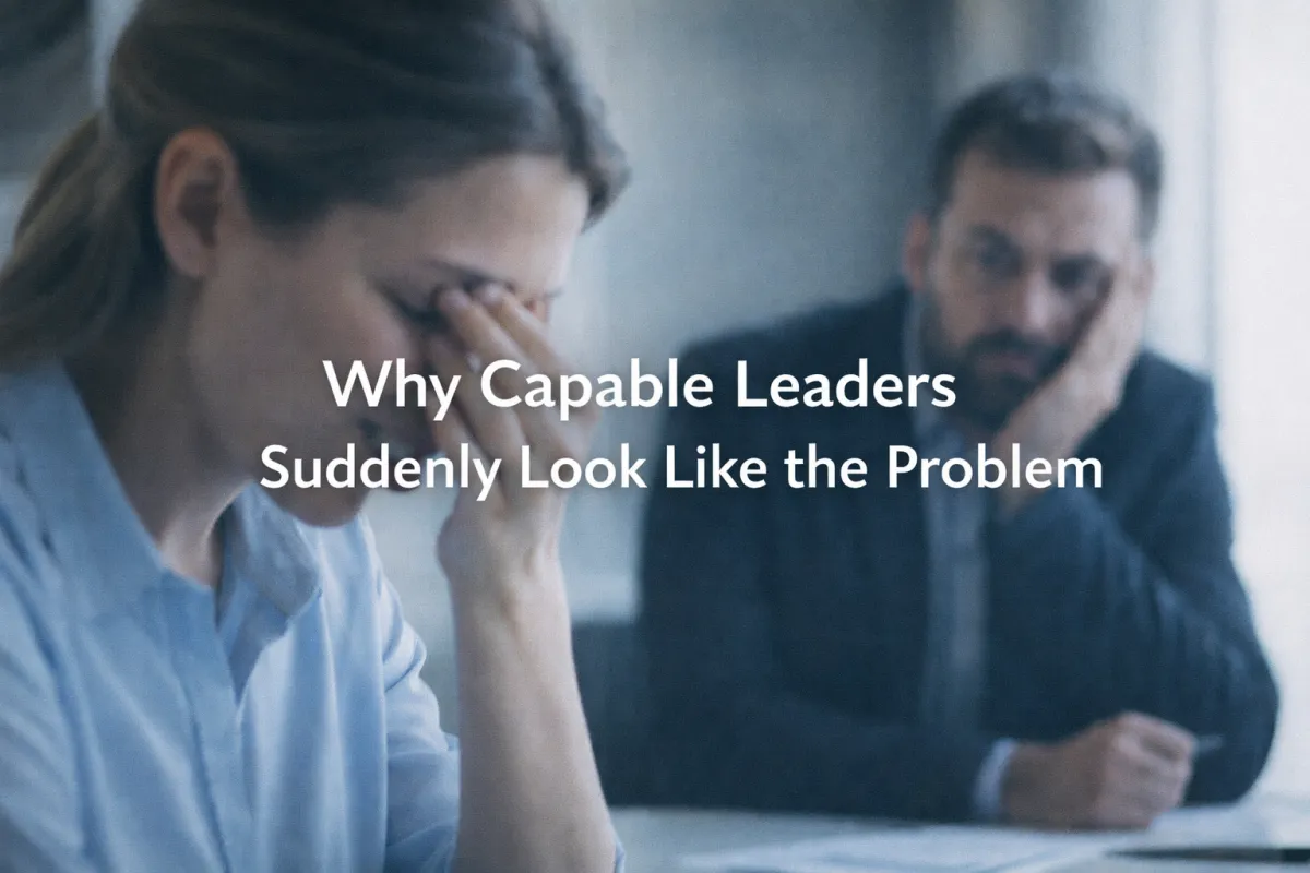Leadership Behaviour Under Pressure | Why Leadership Issues Repeat