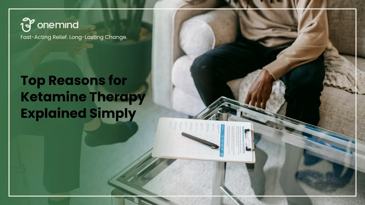 Top Reasons for Ketamine Therapy Explained Simply