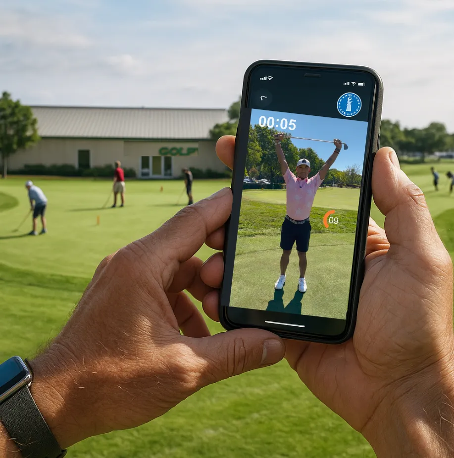 Golfer using 5MTTT to help with back pain