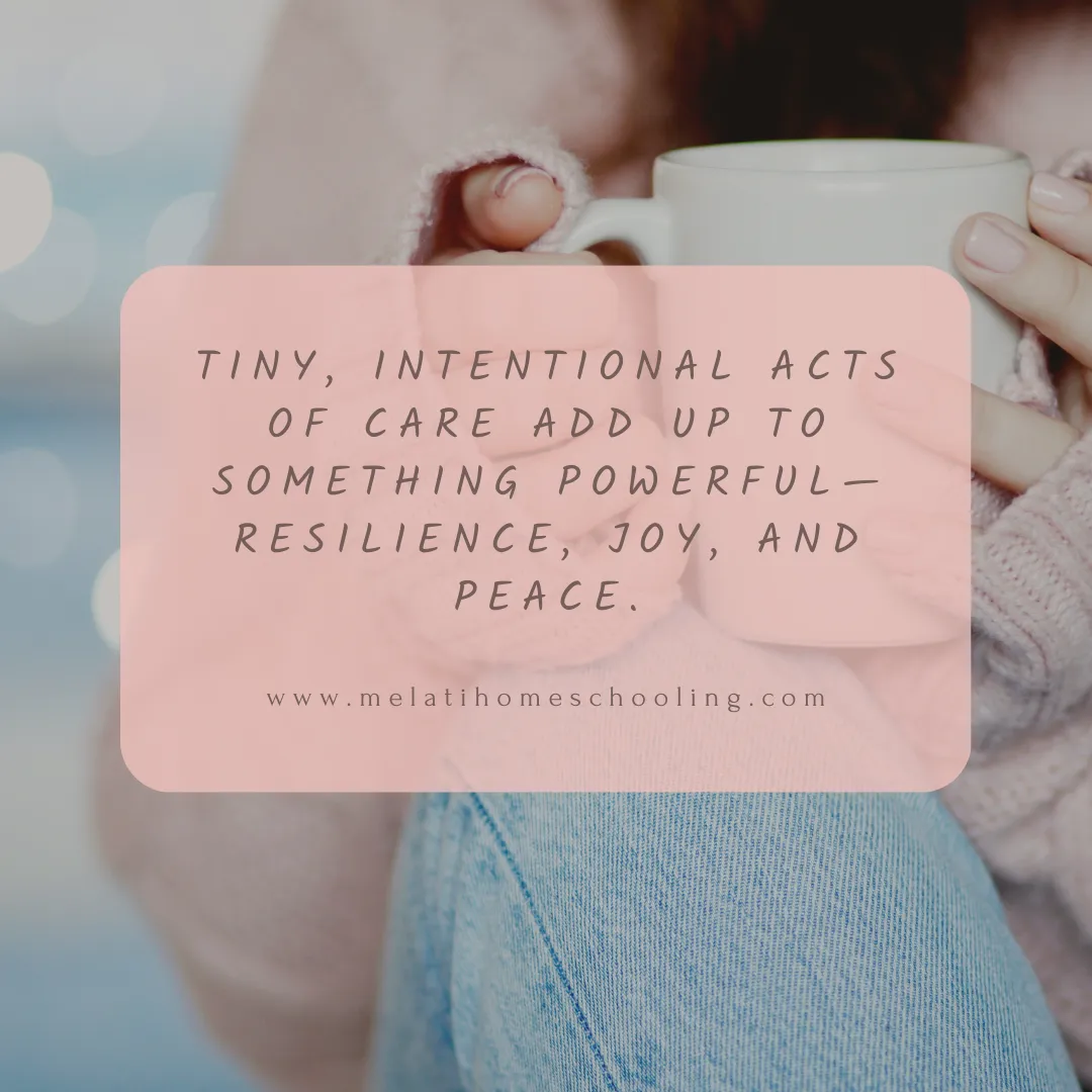 Homeschool Parents Deserve Self-Care Too