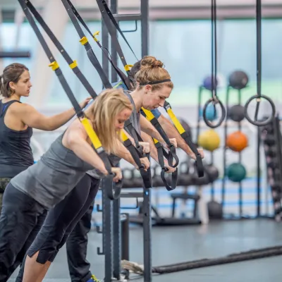 Women strength training