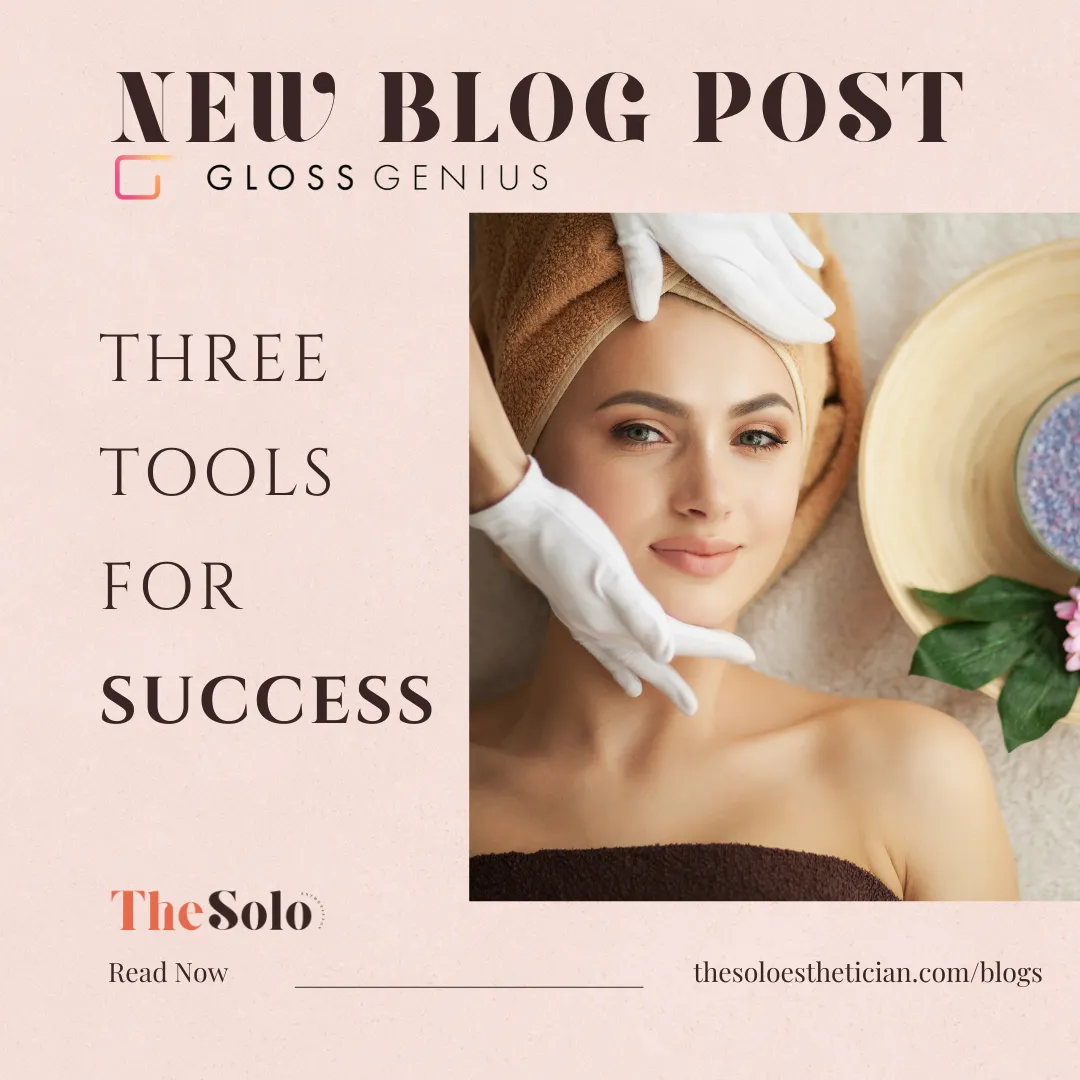 3 Tools For Success from GlossGenius