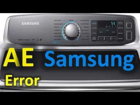 Samsung AE error