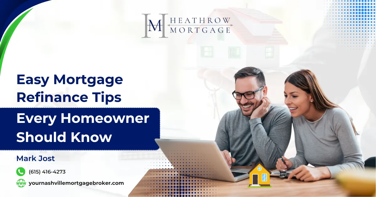 mortgage refinance tips