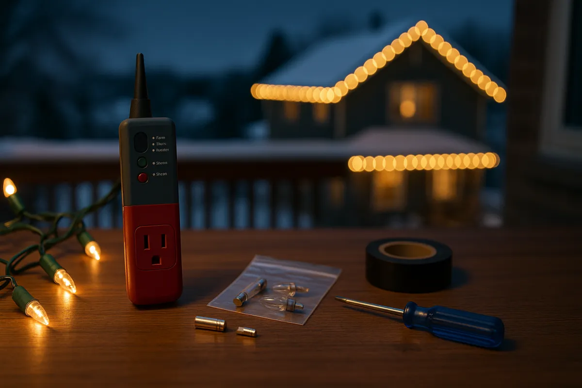 DIY Christmas Light Repair: Easy Fixes for Bulbs, Fuses & Wires