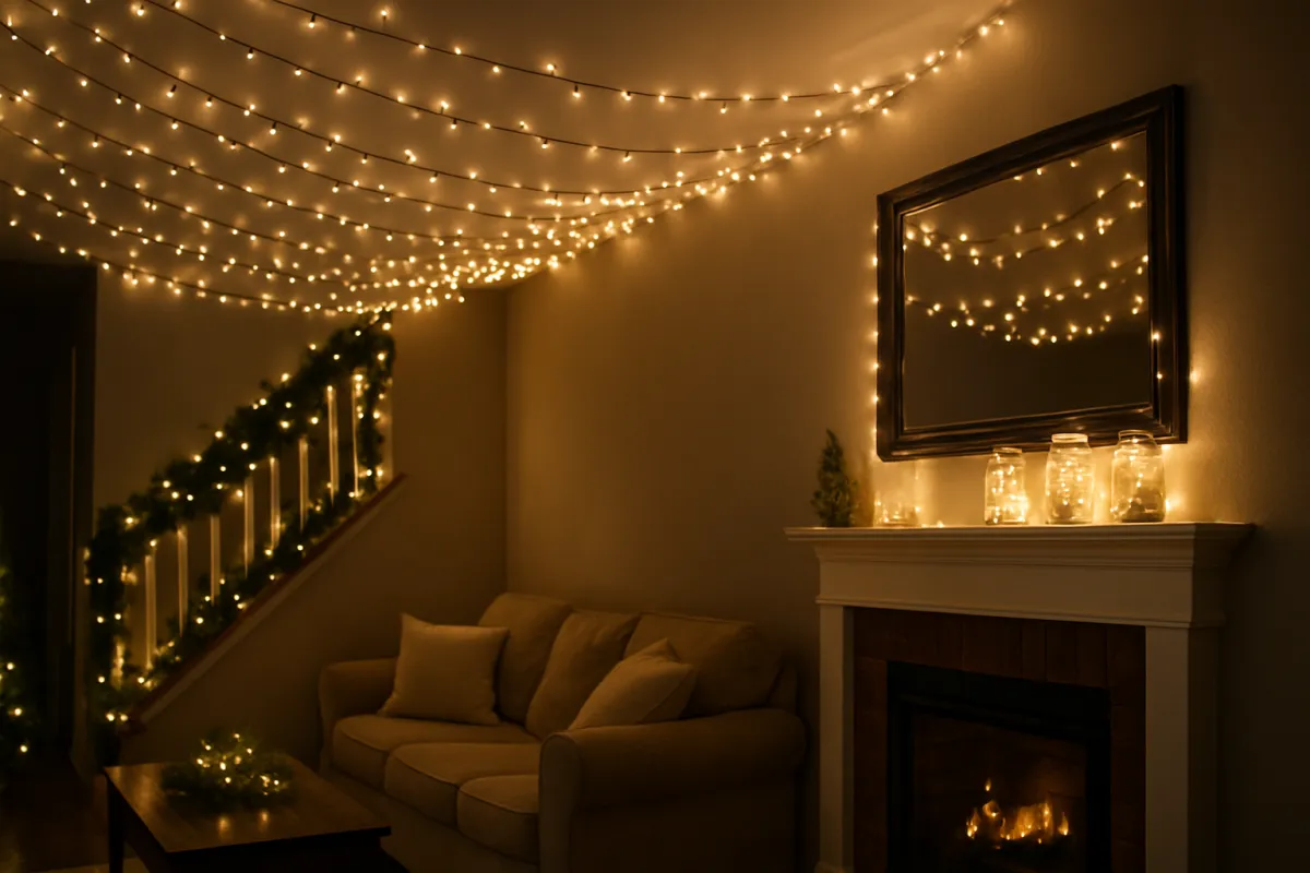 Best Indoor Christmas Light Decor Ideas (DIY Guide)