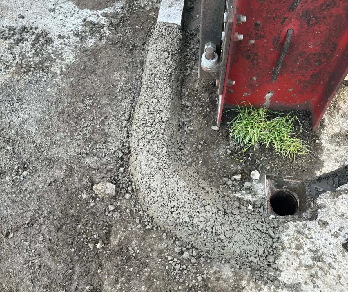 Drainage and foundation preparation work completed in Lancashire