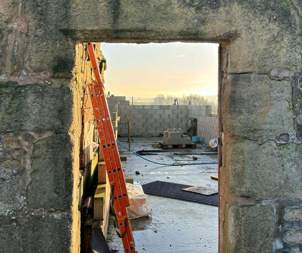 Structural building work and blockwork construction in Lancashire