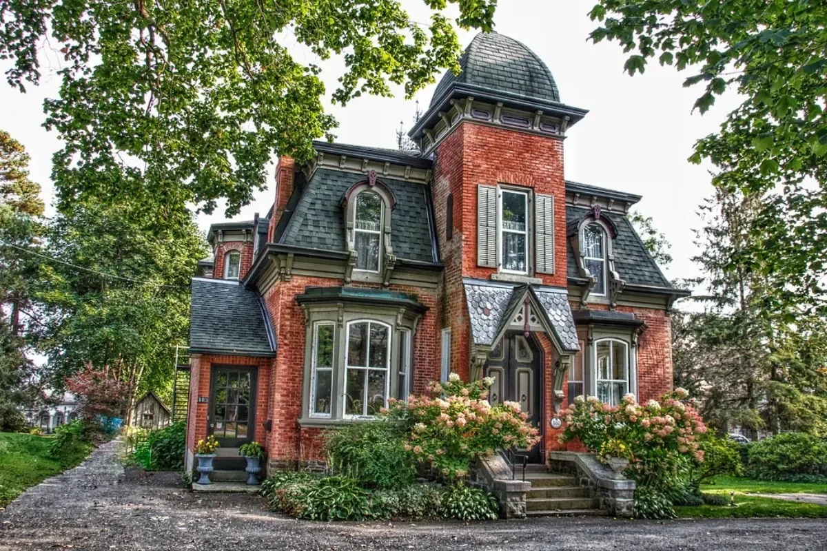 A Manchester home with a mansard roof